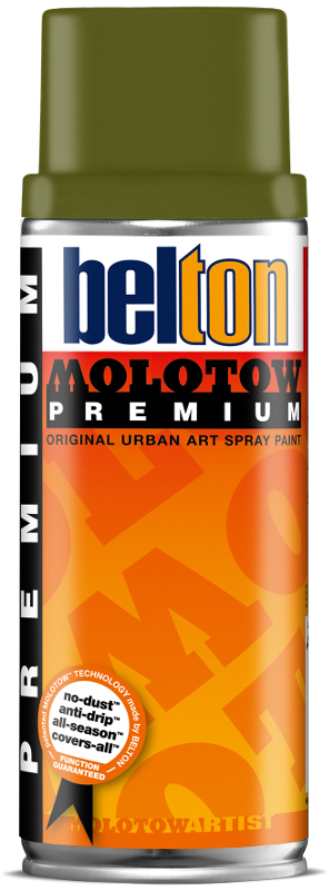 Image of Sprayfärg Molotow PREMIUM 400ml #181 nature green middle (6F) Utgår 327252 4015962729216