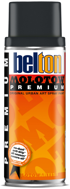 Image of Sprayfärg Molotow PREMIUM 400ml #222 anthracite grey dark (6F) 327258 4015962729278
