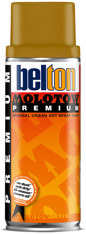 Image of Sprayfärg Molotow PREMIUM 400ml #182 khaki green (6F) Utgår 327263 4015962729322