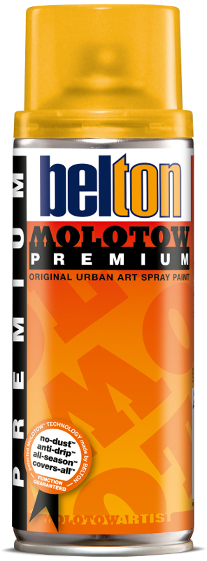 Image of Sprayfärg Molotow Premium 400ml  melon yellow transp. 237  (6F) Utgår 327301 4015962733848