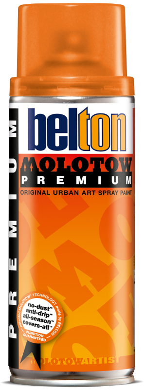 Image of Utgår Sprayfärg Molotow Premium 400ml  DARE orange transp. 238  (6F) 327302 4015962733855