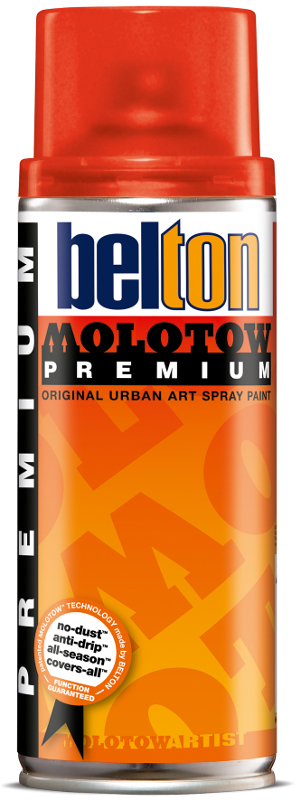 Image of Sprayfärg Molotow Premium 400ml  traffic red transp. 239  (6F) Utgår 327303 4015962733862