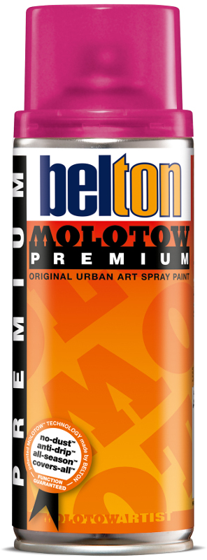 Image of Utgår Sprayfärg Molotow Premium 400ml  telemagenta transp. 240  (6F) 327305 4015962733886