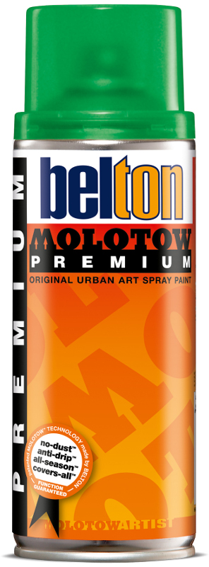 Image of Sprayfärg Molotow Premium 400ml  juice green transp. 245  (6F) Utgår 327307 4015962733909