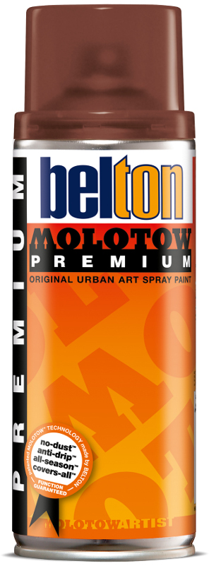 Image of Sprayfärg Molotow Premium 400ml  hazelnut transparent 246  (6F) Utgår 327309 4015962733923