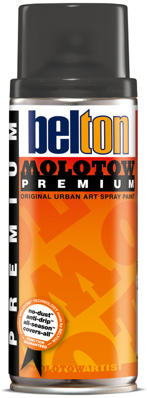 Image of Sprayfärg Molotow Premium 400ml  signal black transp. 249 * (6F) 327312 4015962733954