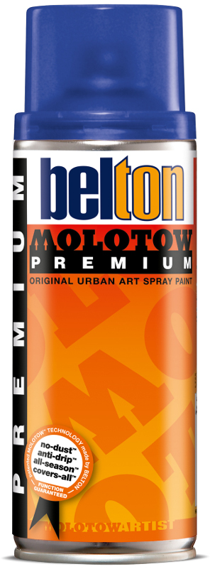 Image of Sprayfärg Molotow Premium 400ml  ultramarine blue tr. 242  (6F) Utgår 327315 4015962729032