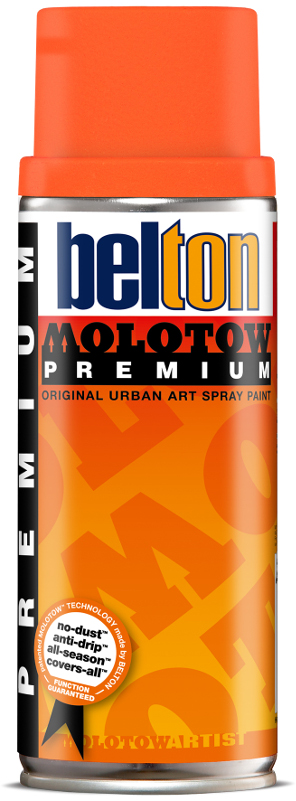 Image of Sprayfärg Molotow Premium 400ml  neon orange 233 * (6F) 327351 4015962729070