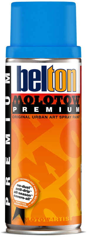 Image of Sprayfärg Molotow Premium 400ml  neon blue 235 * (6F) 327353 4015962729094