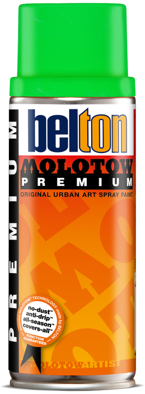 Image of Sprayfärg Molotow Premium 400ml  neon green 236 * (6F) 327354 4015962729100