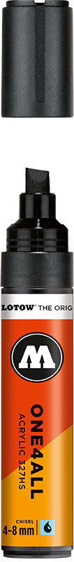 Image of Akrylmarker Molotow 327HS 4-8mm signal black 180 327555 4250397607047
