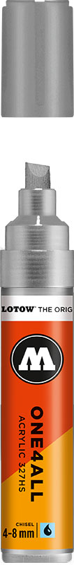 Image of Akrylmarker Molotow 327HS 4-8mm #227 metallic silver 327573 4250397640976