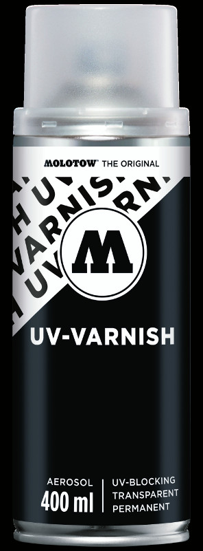 Image of Sprayfärg Molotow Akryl UrbanFineArt 400ml uv-varnish gloss  421 (4F) 337311 4015962890589