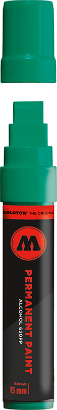 Image of Molotow PaintMarker 620PP 15mm turquoise green 620156 4250397602462