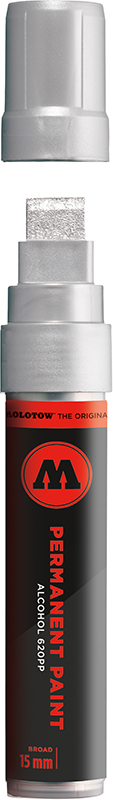 Image of Molotow PaintMarker 620PP 15mm chrome silver 620400 4250397602509