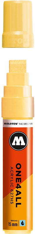 Image of Akrylmarker Molotow 627HS 15mm vanilla pastel 115 627213 4250397601236
