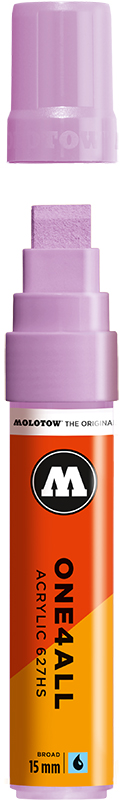 Image of Akrylmarker Molotow 627HS 15mm lilac pastel 201 627216 4250397601267