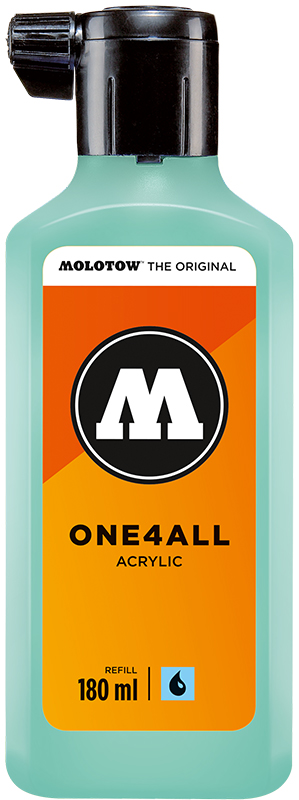 Image of Akrylfärg Molotow ONE4ALL 180ml lago blue pastel 020 692020 4250397601335