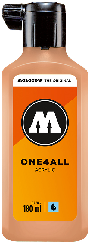 Image of Akrylfärg Molotow ONE4ALL 180ml peach pastel 117 692117 4250397601434