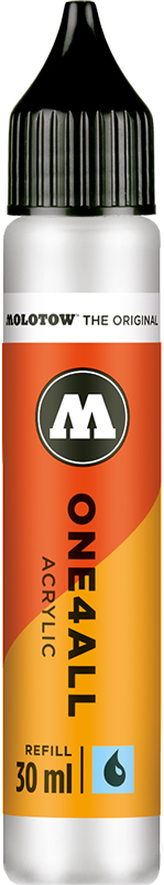 Image of Akrylfärg Molotow ONE4ALL 30ml signal white 160 693160 4250397601816