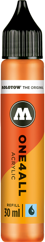 Image of Akrylfärg Molotow ONE4ALL 30ml neon orange fluo. 218 693218 4250397601953