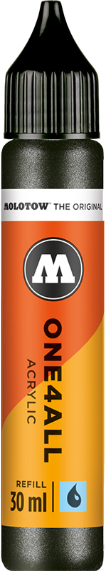 Image of Akrylfärg Molotow ONE4ALL 30ml Metallic black 693223 4250397635644