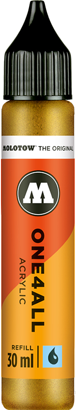 Image of Akrylfärg Molotow ONE4ALL 30ml Metallic gold 693228 4250397635699