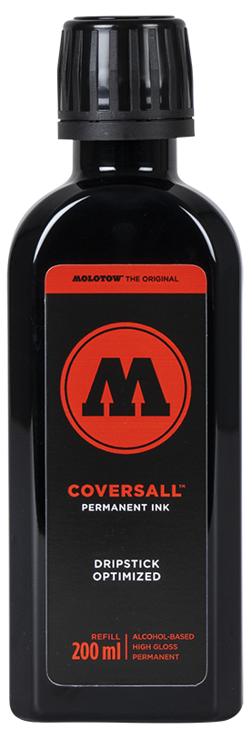 Image of Molotow Transformer Refill ink “DRIPSTICK" Edition 250ml svart 051 699052 4250397610573