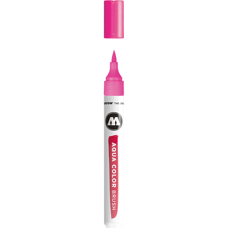 Image of Akvarellmarker Molotow Aqua Color Brush 008 pink (3F) 727208 4250397642956