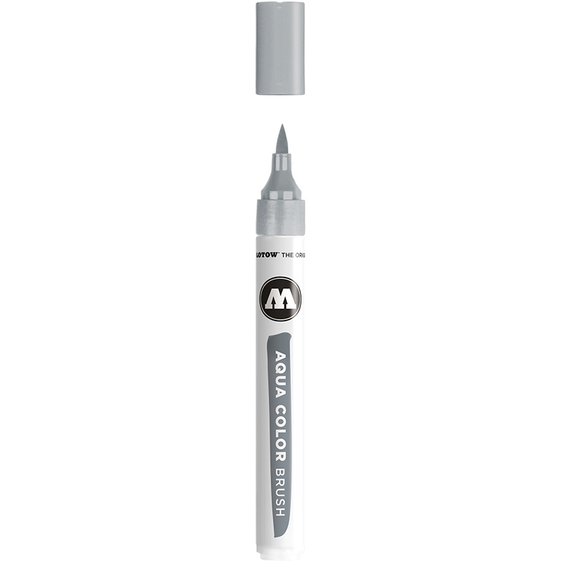 Image of Akvarellmarker Molotow Aqua Color Brush 031 cool grey 02 (3F) 727231 4250397644653