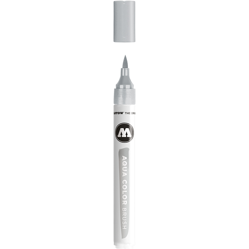 Image of Akvarellmarker Molotow Aqua Color Brush 033 cool grey 04 (3F) 727233 4250397644677