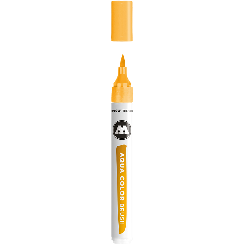 Image of Akvarellmarker Molotow Aqua Color Brush 041 light orange (3F) 727241 4250397644714