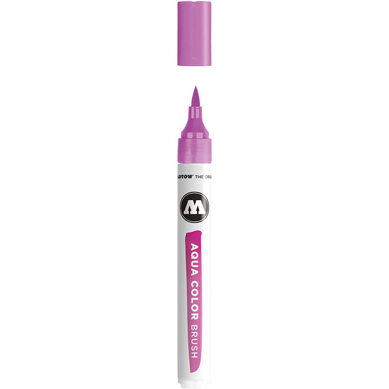 Image of Akvarellmarker Molotow Aqua Color Brush 045 fuchsia pink (3F) 727245 4250397644738