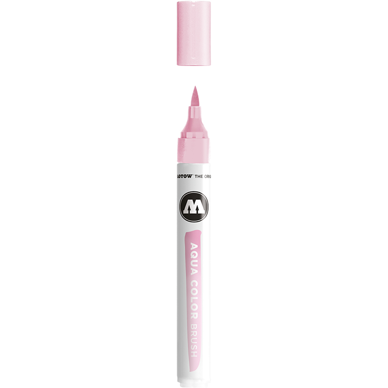 Image of Akvarellmarker Molotow Aqua Color Brush 055 rose pastel (3F) 727255 4250397644790