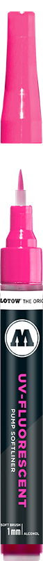 Image of Molotow GRAFX Softliner UV-Fluorescent Pink utgått 728625 4250397616698