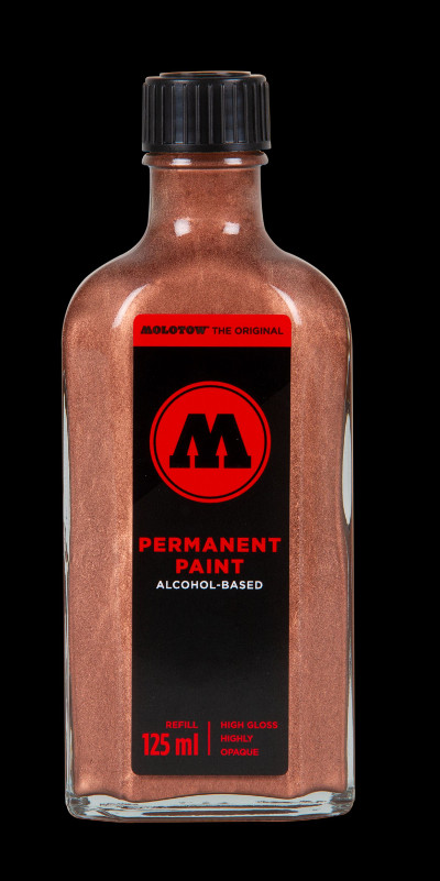 Image of Molotow Permanent Paint Alcohol Refill 125ml Cooper 862108 4250397636108