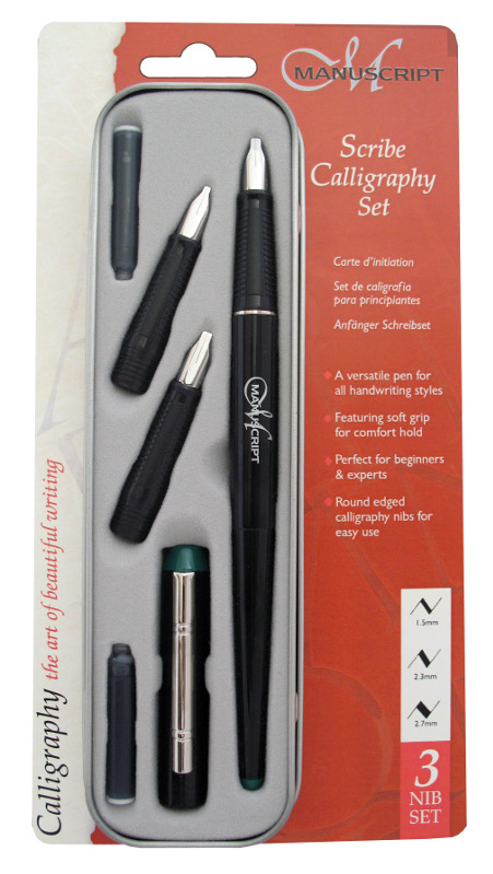 Image of Kalligrafiset Manuscript Scribe 3 Nib Set MC4300 880010 5020180430003