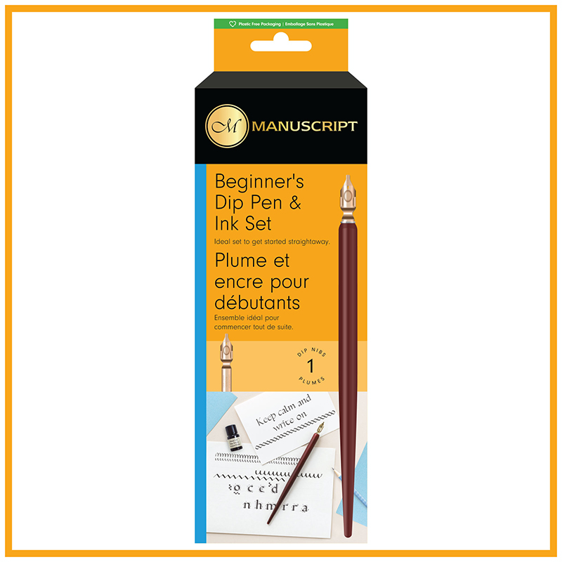 Image of Kalligrafi Manuscript Doppenna Round Hand Nib Black Ink MDP261B 880218 5020180270029