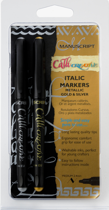 Image of Kalligrafipenna Manuscript Callicreative Gold/Silver MM6640 880706 5020180664101