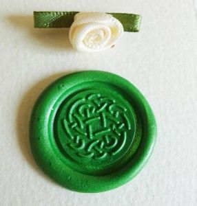 Image of Sigillset med lackstång. Manuscript 17mm Celtic Rose (5F) MSH735CEL 881015 5020180800042