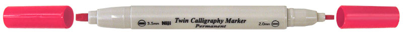 Image of Kalligrafipenna NiJi Twin Calligrafi Rosa Perm. 136624 4937523160118