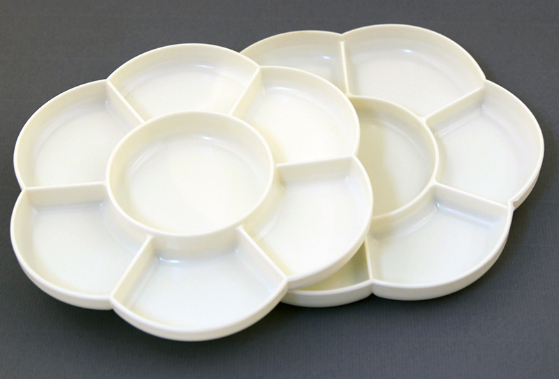 Image of Plastpalett dubbel 7 hål"blomma" Northline 2601802 6954909410085