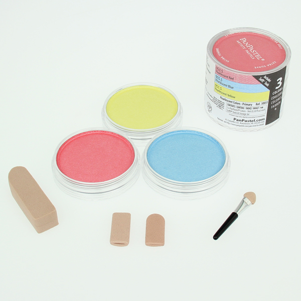Image of PanPastel Pearlescent Primary Set  3 Color Sets 430033 879465001576