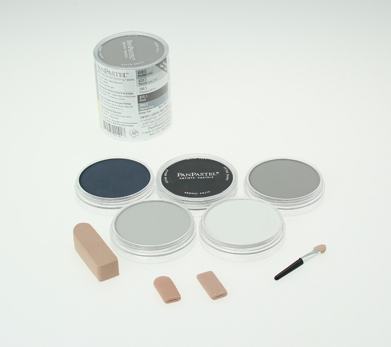 Image of PanPastel Greys 5 Color Sets 430054 879465001927