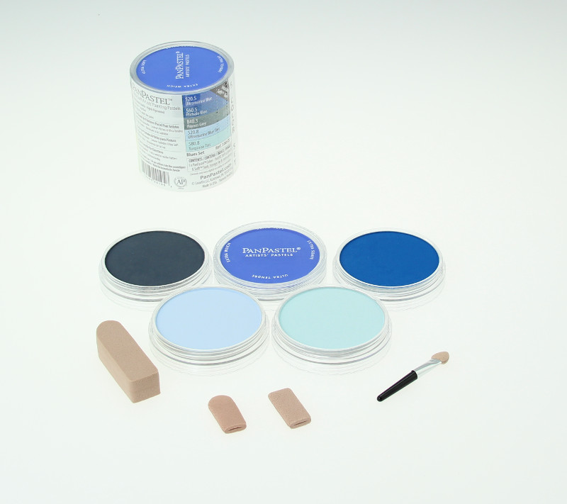 Image of PanPastel Blues 5 Color Sets 430055 879465001958