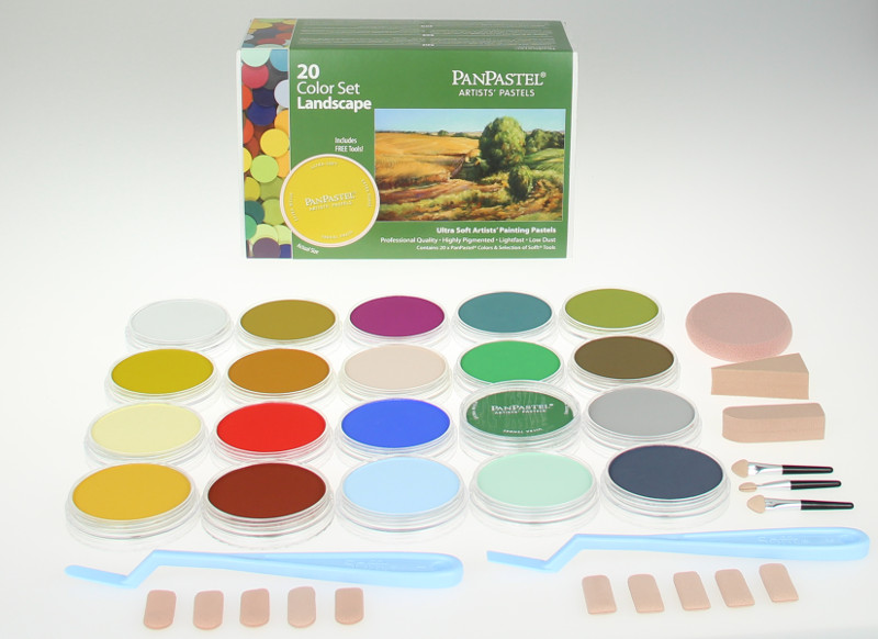 Image of PanPastel Landscape 20 Color Sets 430202 879465002139