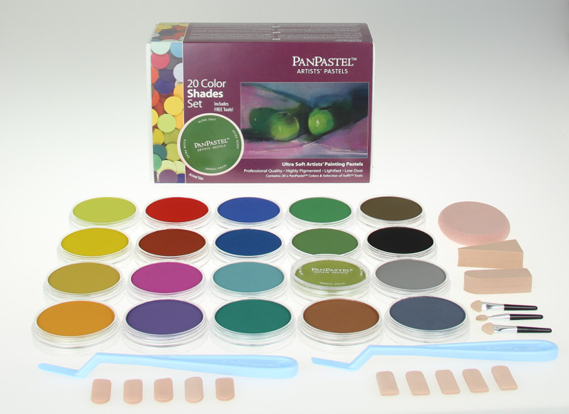 Image of PanPastel Shades 20 Color Sets 430206 879465002252
