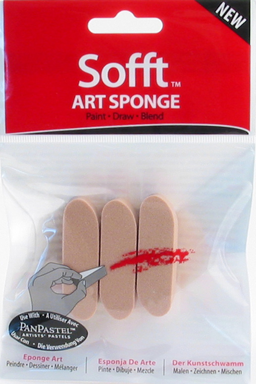 Image of PanPastel Sofft SpongeBar-Round(x3) (6F) 461021 879465002825