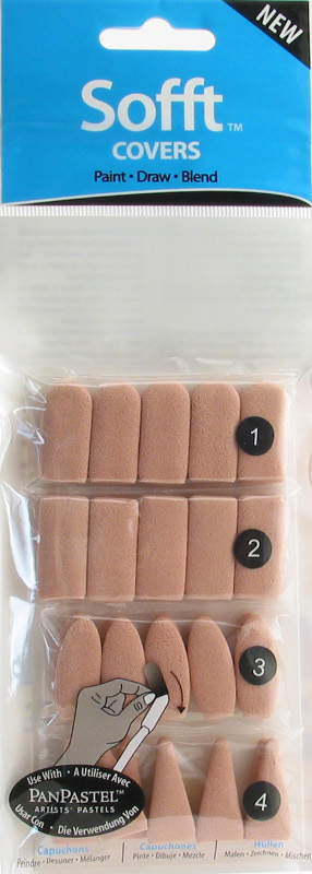 Image of PanPastel Sofft Covers-MixedPack(4shape x10) (6F) 462100 879465002559
