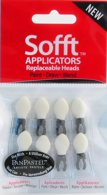 Image of PanPastel Sofft Replaceable Heads(x8) (6F) 463071 879465002795